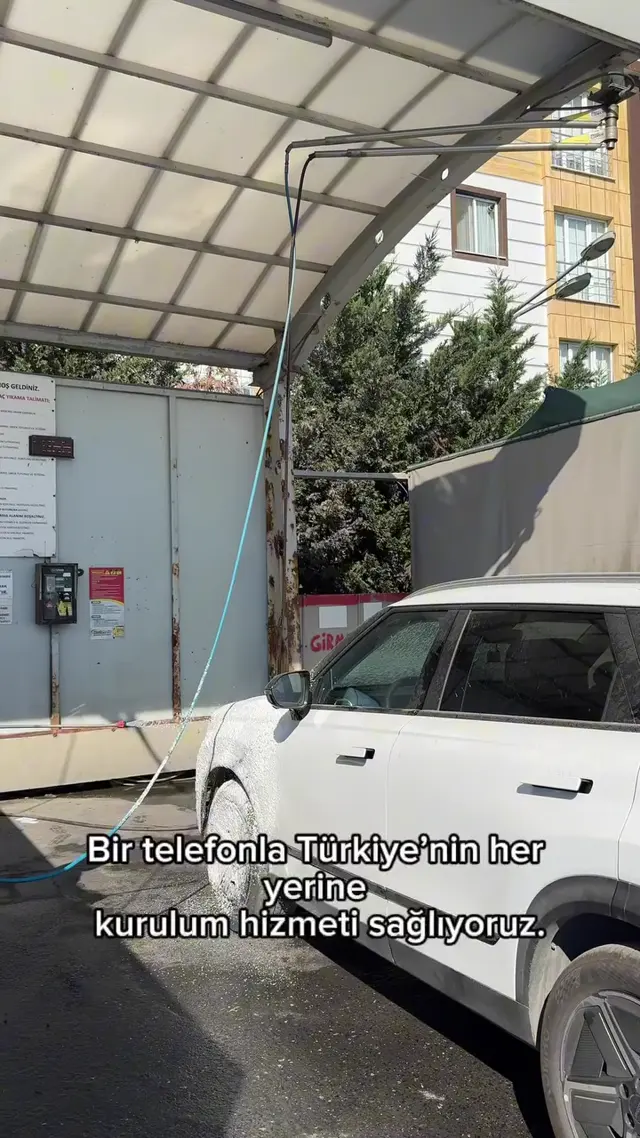 Akaryakıt istasyonunda kurulum